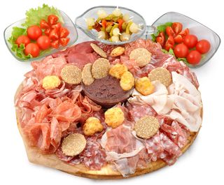 Плато Подбрани колбаси