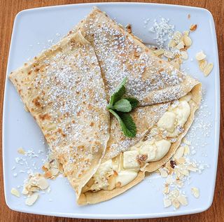 Naleśnik Białe Marzenie