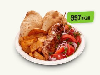 Тарілка з куркою мала (600g)