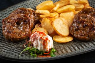 Homemade mesni uštipci 