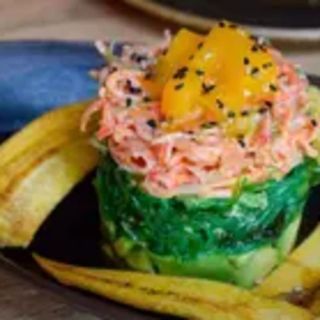 Ensalada Kani Cama de Algas