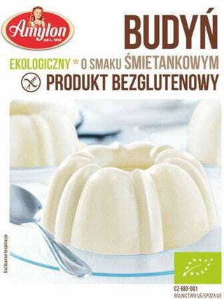 BUDYŃ ŚMIETANKOWY (BEZGLUTENOWY) BIO 40 g - AMYLON
