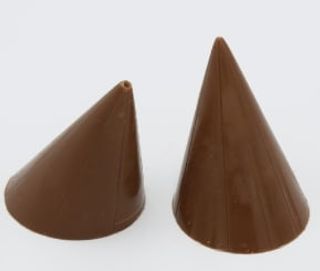 Tête de Cône Rayé Gianduja Réf 010A5361
