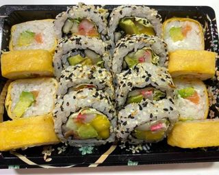 9. a Super Califónia  e Sushi ovo