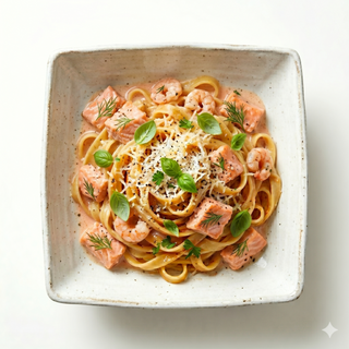 Tagliatelle al Salmón