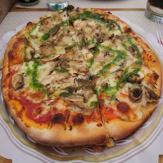 Pizza kebab pollo (32cm)