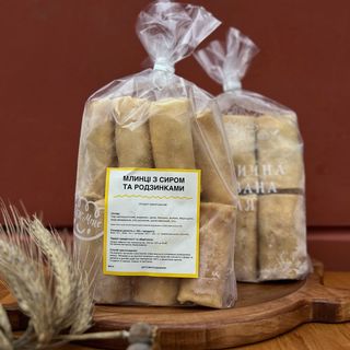 з сиром та родзинками (500г)