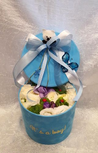 It' s a Boy! Flower box