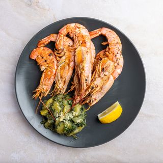 Gambori na roštilju