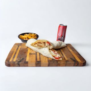 Pohovana baćata XL, domaćinski krompir i Coca-Cola