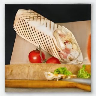 Шаурма сирна без капусти