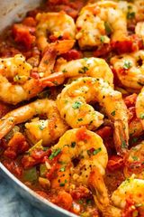 Shrimps with red chili (very hot)