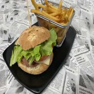Hamburguesa Pizzbur Completa