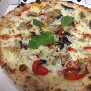 Pizza kebab completa