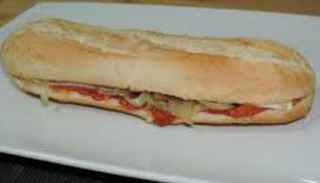 Bocadillo De Sobrasada Y Queso