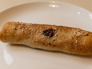 Постний рулет з грибами и цибулею