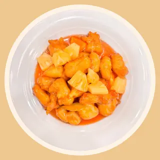 Pollo in salsa agrodolce