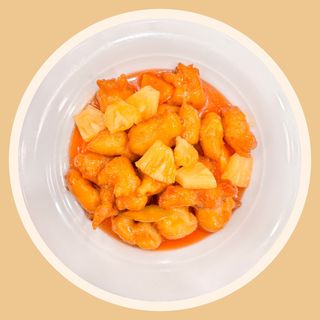 Pollo in salsa agrodolce