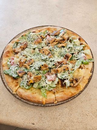Caesar pizza