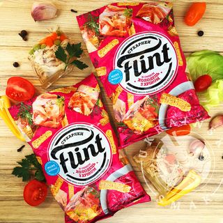 Sucharki „Flint” galaretka mięso chrzan 70g