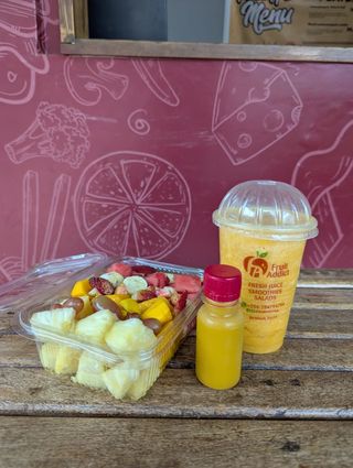 Bowl 6 fruits + juice 300ml