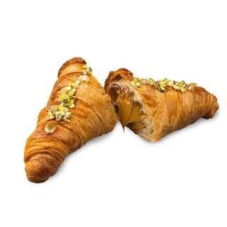 Croissant relleno de pistacho