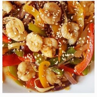 42. Gambas Con Verduras