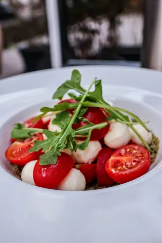 Caprese salata sa baby Mozzarellom i cherry paradajzom vege