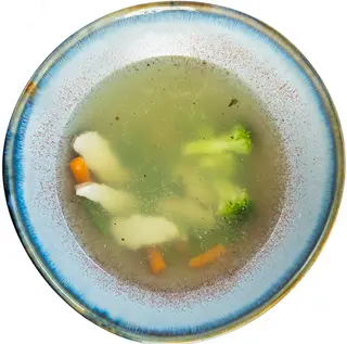 Курячий бульон з овочами