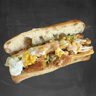 Sandwich carne pui rotisata