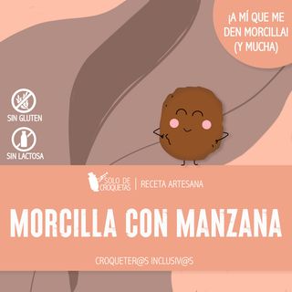Croquetas de morcilla y manzana (2 uds.)