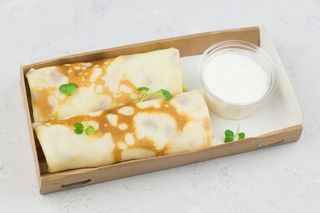 Млинці з куркою та грибами (180г)