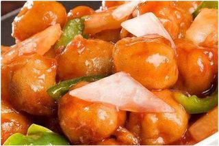 Carne de Frango Agridoce