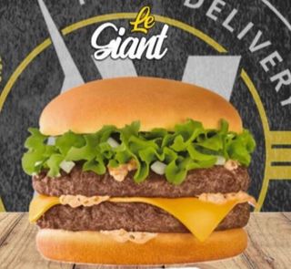 Menú le giant burger