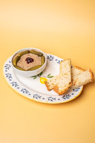 Pâté di Fegatini con Funghi Porcini
