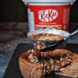 Cheesecake de Kit-Kat