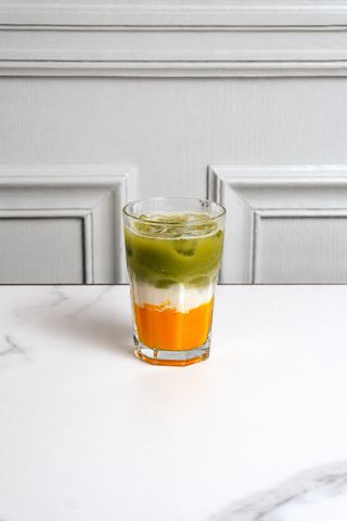 Matcha Latte Mangue Glacé