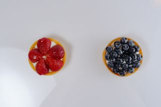 Тарт с голубикой