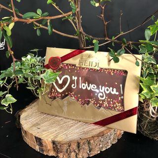 Tableta de ciocolata "I love you"