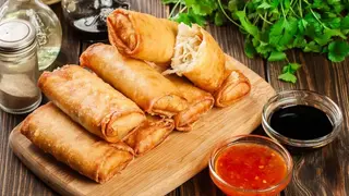 17 Involtini con gamberi e mozzarella - 4 pezzi