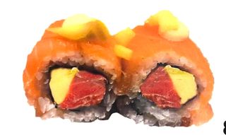 105.Uramaki De Atún Y Mango (8 Uds.)