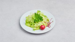 Sałata lodowa z winegretem