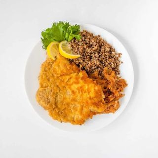 Kotlet Schabowy + zupa