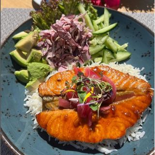 Honey & Soy Salmon Bowl