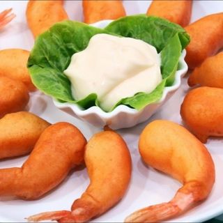 50. Gambas rebozadas