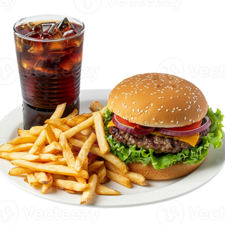 Menú de hamburguesa