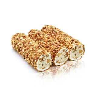 Rulou cu cremă de alune si migdale