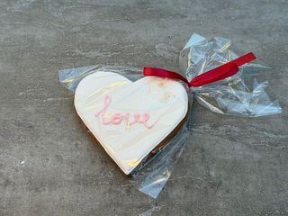 Пряник великий "Серце"