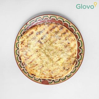 Домашна пърленка с масло и кашкавал (1бр)