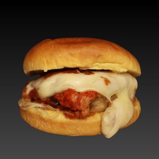 Burger parmigiana